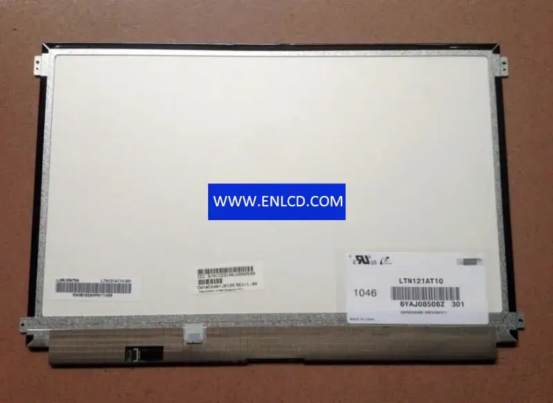 Dizüstü Bilgisayar için LTN121AT10-301 Samsung LCD panel değiştirme