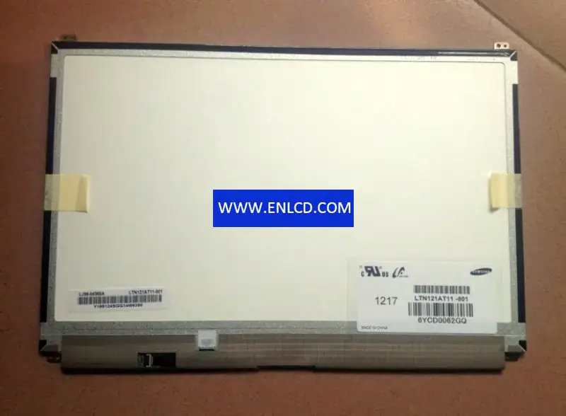 Dizüstü Bilgisayar için LTN121AT11-801 Samsung LCD panel değiştirme