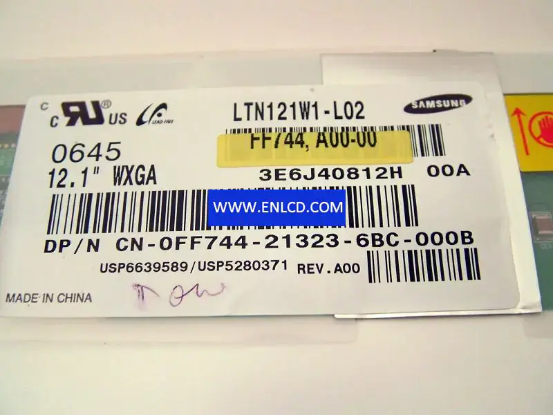 Samsung LTN121W1-L02 LCD