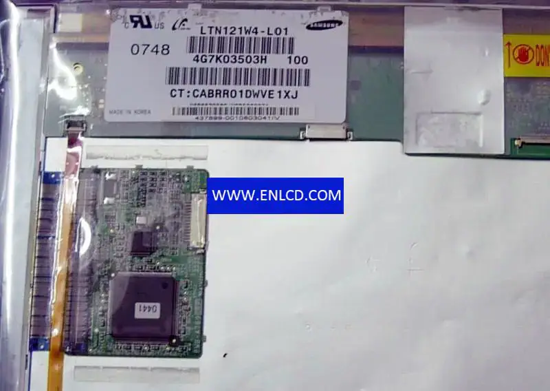 Remplacement du panneau LCD Samsung LTN121W4-L01 pour ordinateur portable