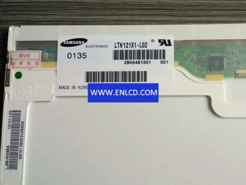 LTN121X1-L02 Samsung LCD panel değişimi