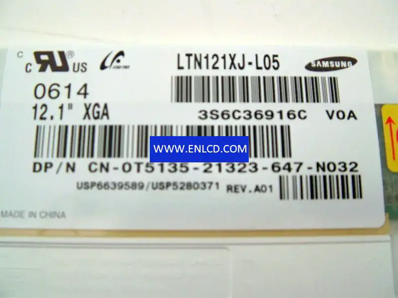 Samsung LTN121XJ-L05 LCD panel