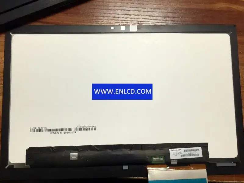Remplacement du panneau LCD Samsung LTN125HL04-601 pour ordinateur portable
