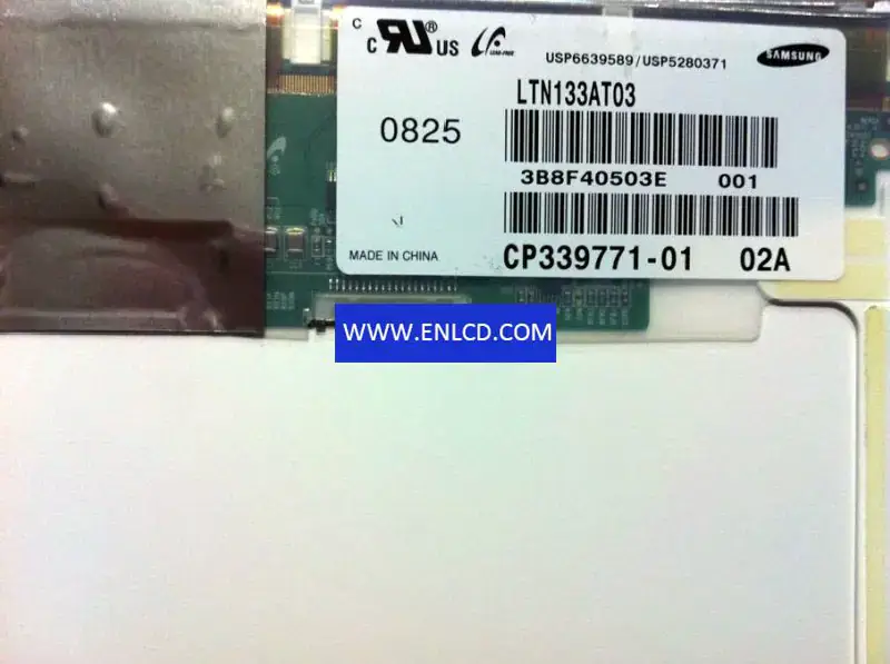 Remplacement du panneau LCD Samsung LTN133AT03-001
