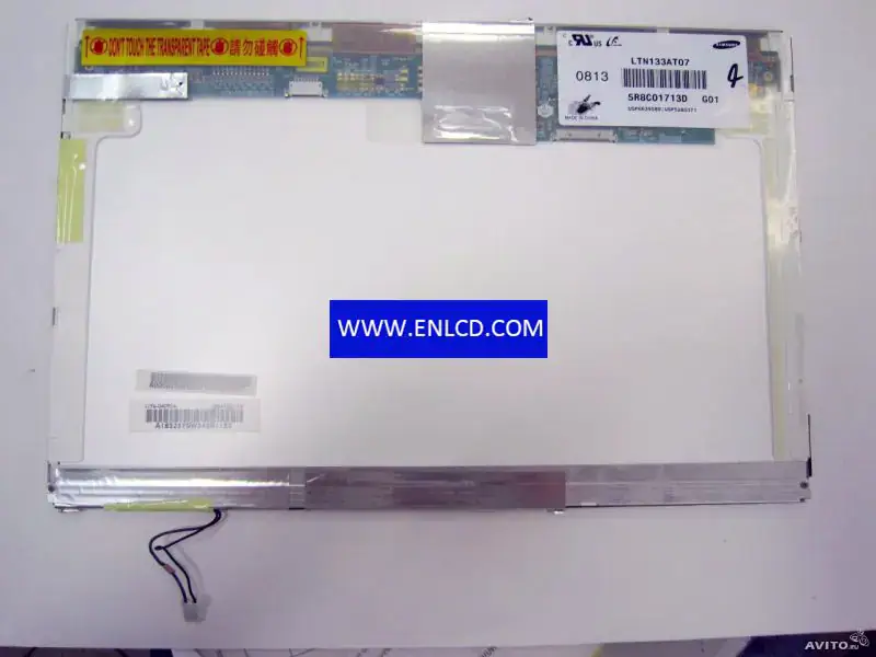 Remplacement du panneau LCD Samsung LTN133AT07-G01 pour ordinateur portable