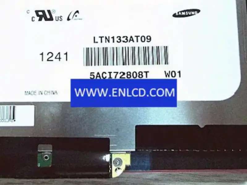 Remplacement du panneau LCD Samsung LTN133AT09-W01 pour ordinateur portable