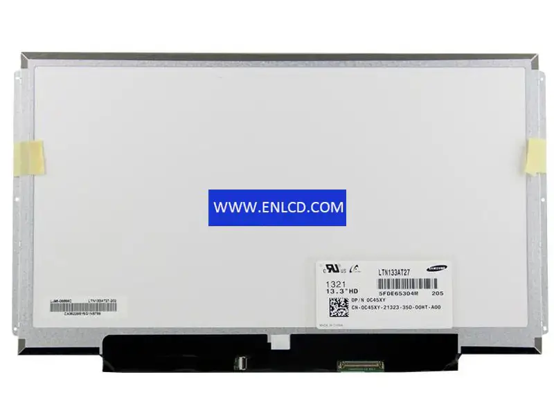 Remplacement du panneau LCD Samsung LTN133AT27-205 pour ordinateur portable