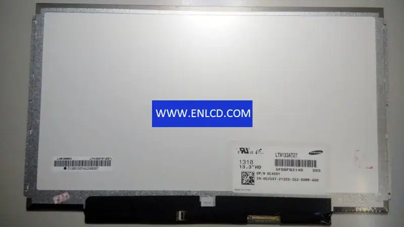 Remplacement du panneau LCD Samsung LTN133AT27-205 pour ordinateur portable