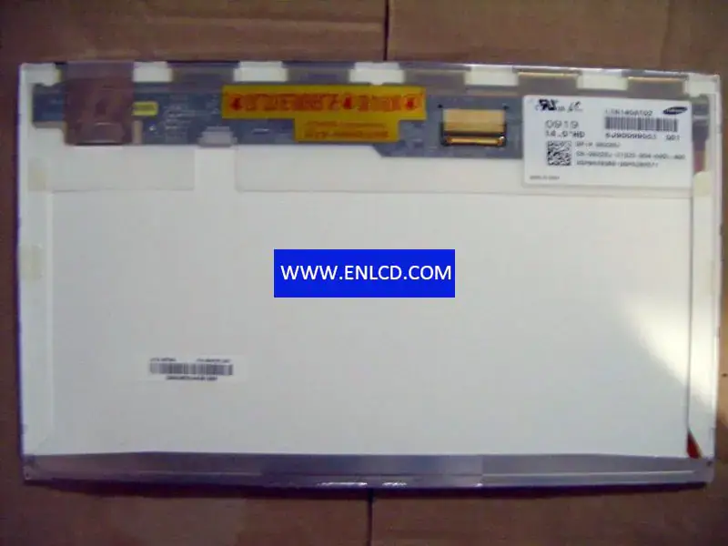 Remplacement du panneau LCD Samsung LTN140AT02-G01 pour ordinateur portable