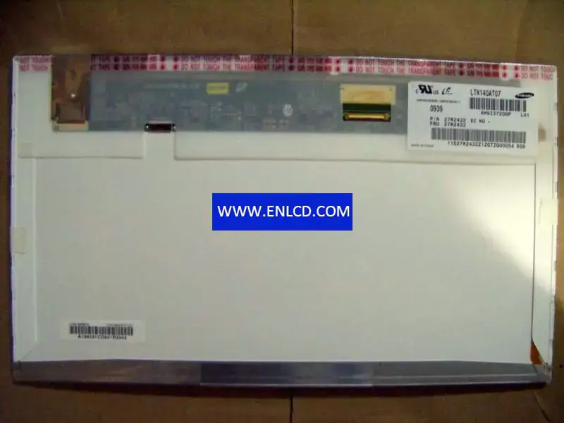 Remplacement du panneau LCD Samsung LTN140AT07-L01
