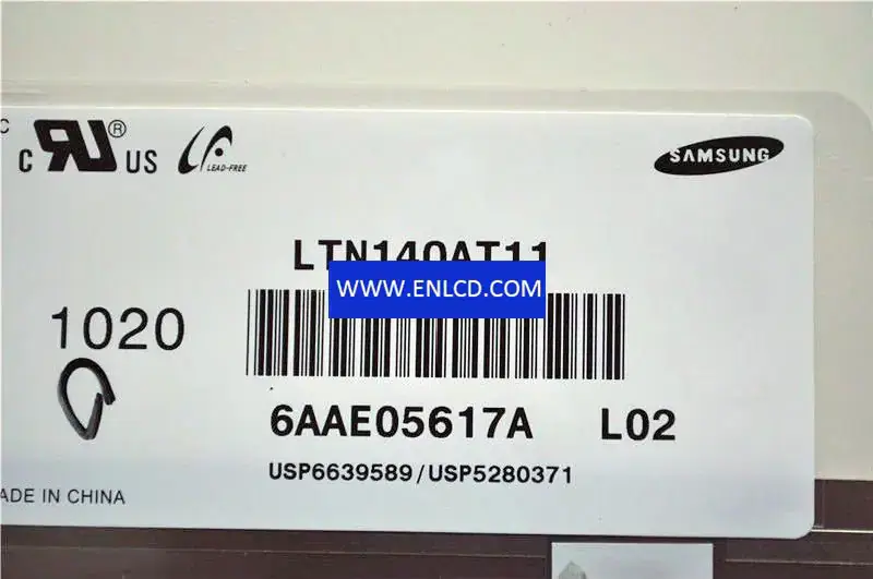 Remplacement du panneau LCD Samsung LTN140AT11-L02