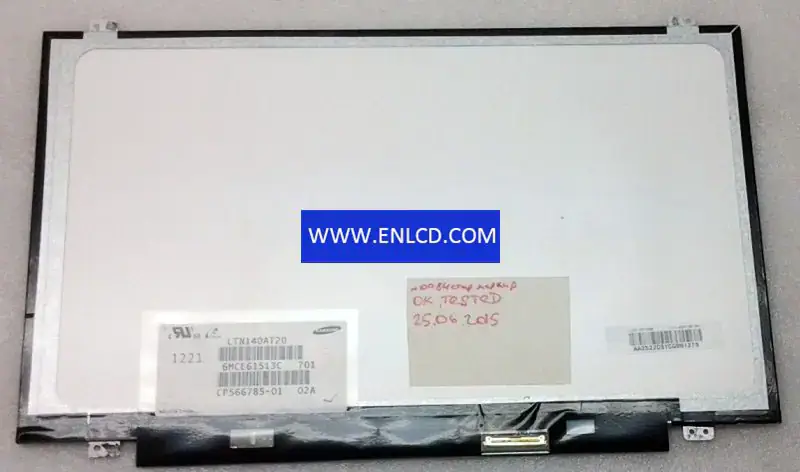 LTN140AT20-701 Samsung LCD panel replacement