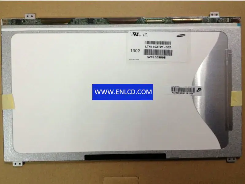 LTN140AT21-002 Remplacement du panneau LCD Samsung pour ordinateur portable