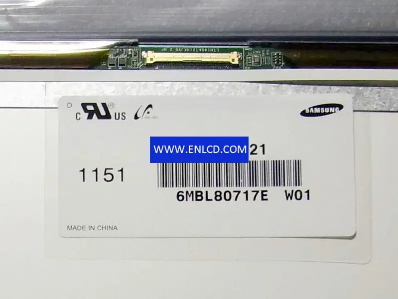 Remplacement du panneau LCD Samsung LTN140AT21-W01
