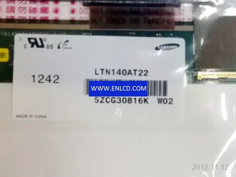 Samsung LTN140AT22-W02 LCD panel