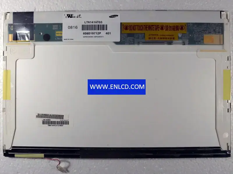 LTN141AT03-401 Samsung LCD panel replacement for Laptop