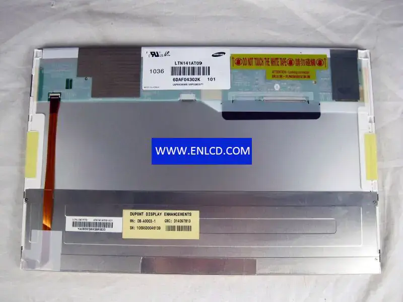 LTN141AT09-101 Samsung LCD panel replacement for Laptop