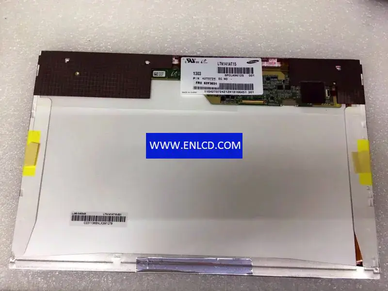 LTN141AT15-001 Samsung LCD panel replacement
