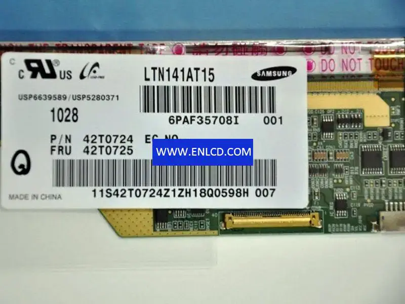 LTN141AT15-001 Samsung LCD panel replacement
