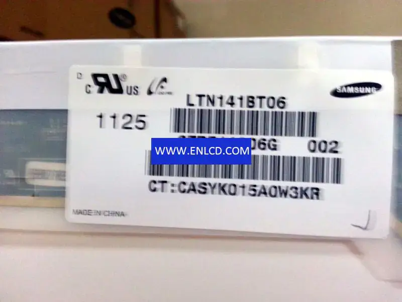 LTN141BT06-002 Samsung LCD panel replacement for Laptop