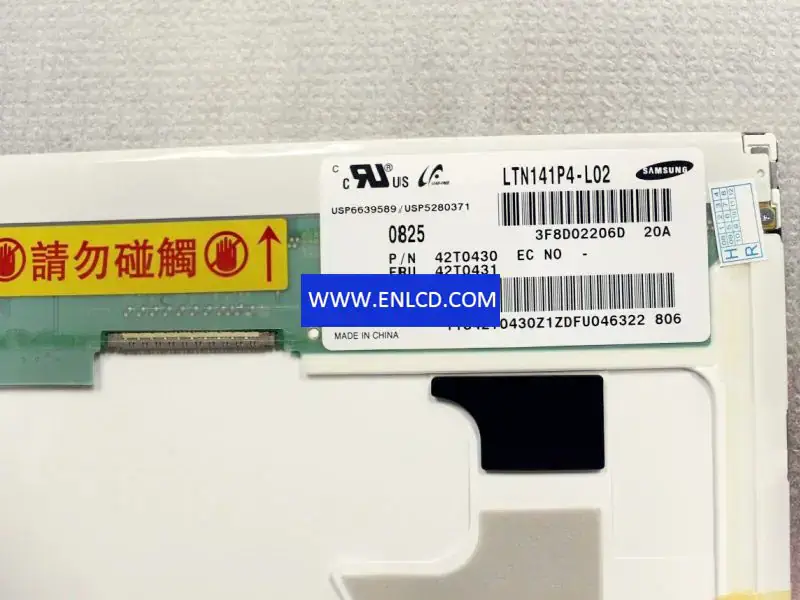 LTN141P4-L02 Samsung LCD panel replacement