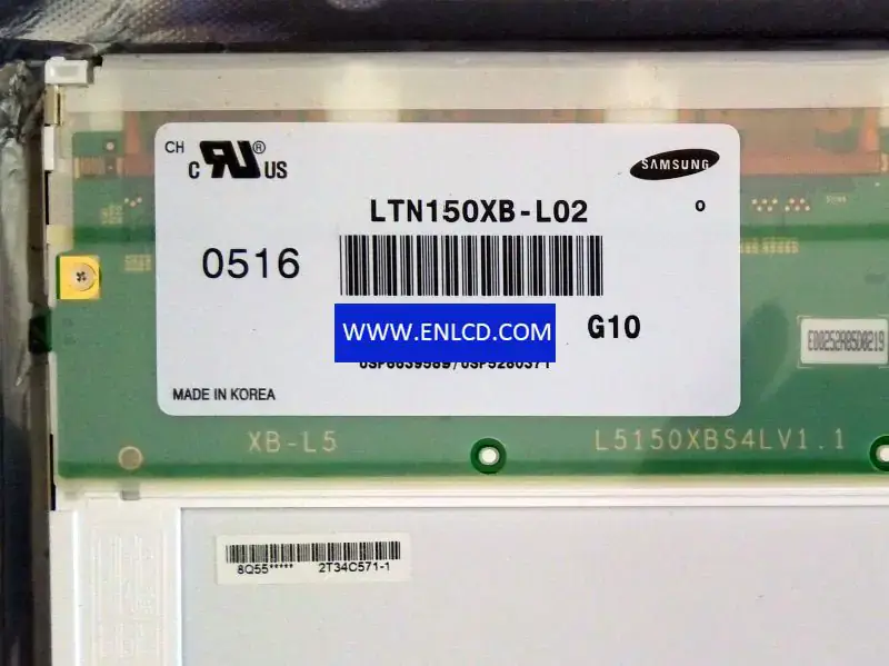 Pannello LCD Samsung LTN150XB-L02 sostitutivo per laptop