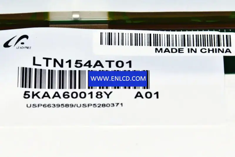 LTN154AT01-A01 Pannello LCD Samsung sostitutivo per laptop