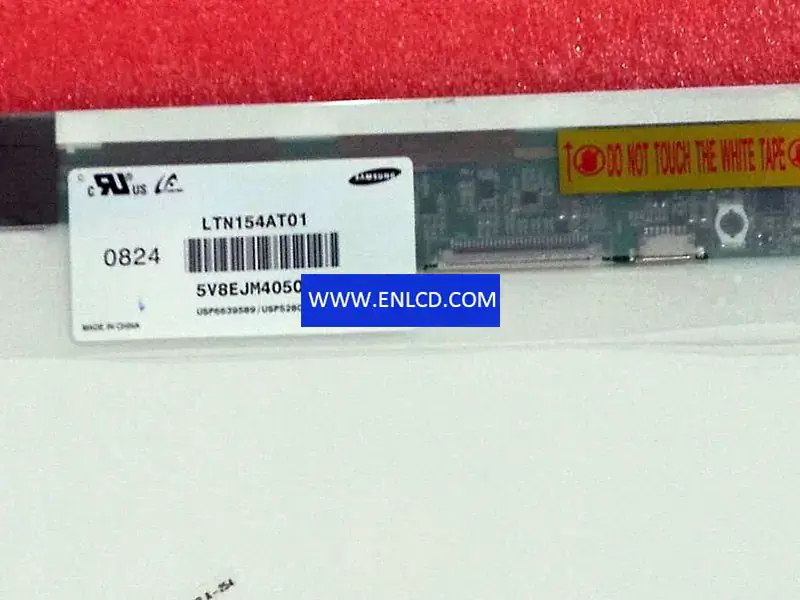 Remplacement du panneau LCD Samsung LTN154AT01-A03 pour ordinateur portable
