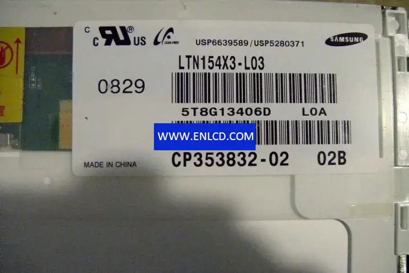 Samsung LTN154X3-L03 LCD panel Touchscreen replacement