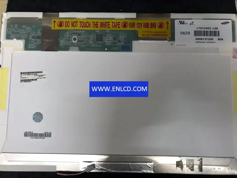 LTN154X3-L06-J Samsung LCD panel replacement for Laptop