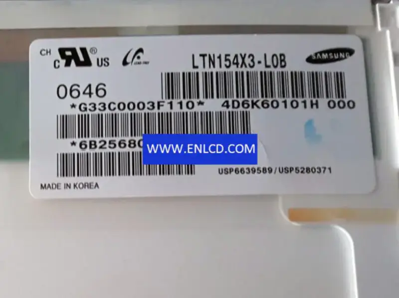 LTN154X3-L0B Samsung LCD panel replacement