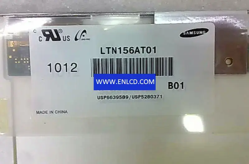 Remplacement du panneau LCD Samsung LTN156AT01-B01 pour ordinateur portable