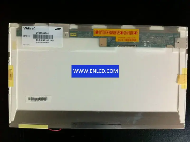 Remplacement du panneau LCD Samsung LTN156AT01-B02 pour ordinateur portable