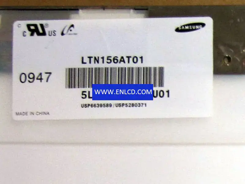 LTN156AT01-U01 Samsung LCD panel replacement