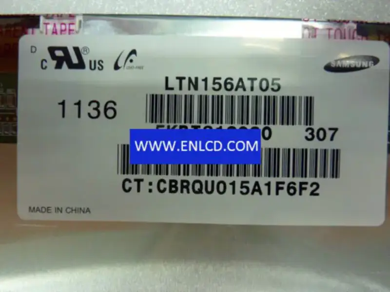 LTN156AT05-307 Samsung LCD-Panel-Ersatz für Laptop