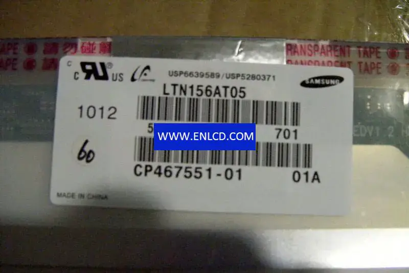 LTN156AT05-701 Samsung LCD-Panel-Ersatz