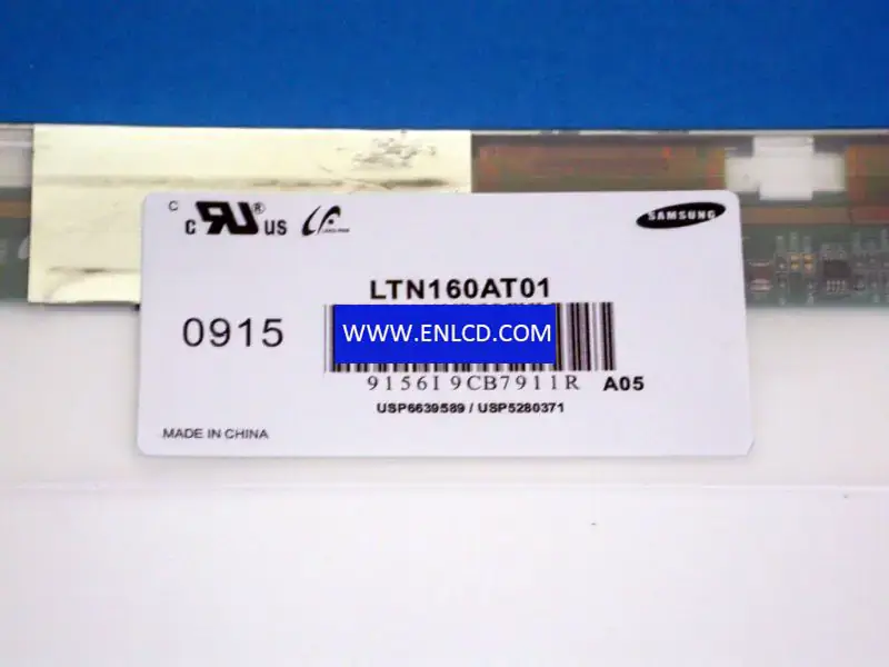 LTN160AT01-A05 Samsung LCD panel replacement