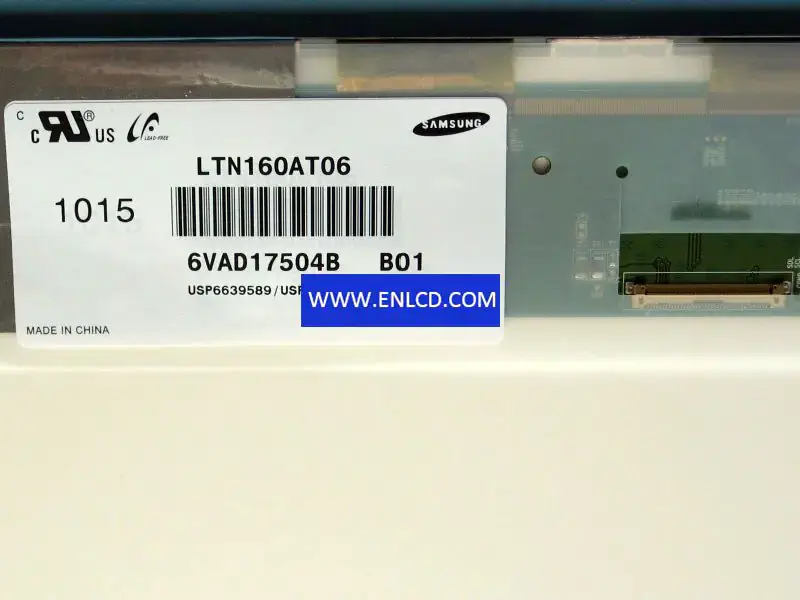 LTN160AT06-B01 Замена ЖК-панели Samsung для сенсорной панели