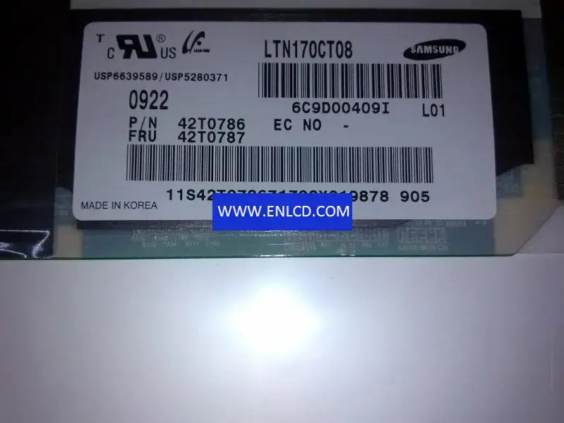 Samsung LTN170CT08-L01 LCD panel