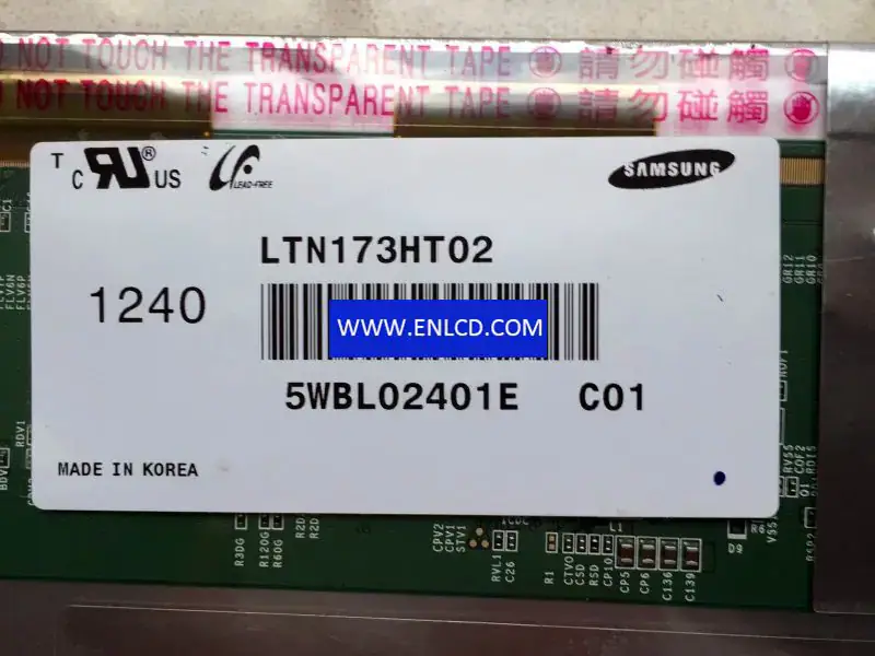 LTN173HT02-C01 Замена ЖК-панели Samsung
