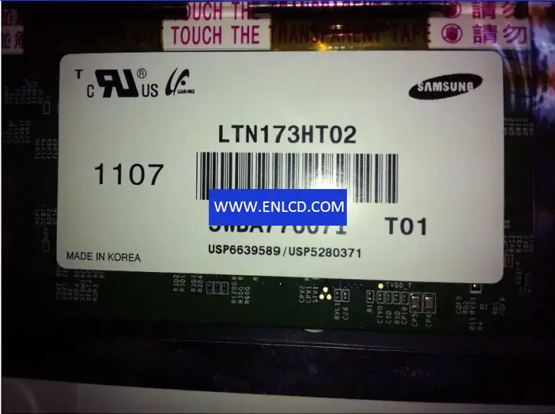 Sostituzione pannello LCD Samsung LTN173HT02-T01