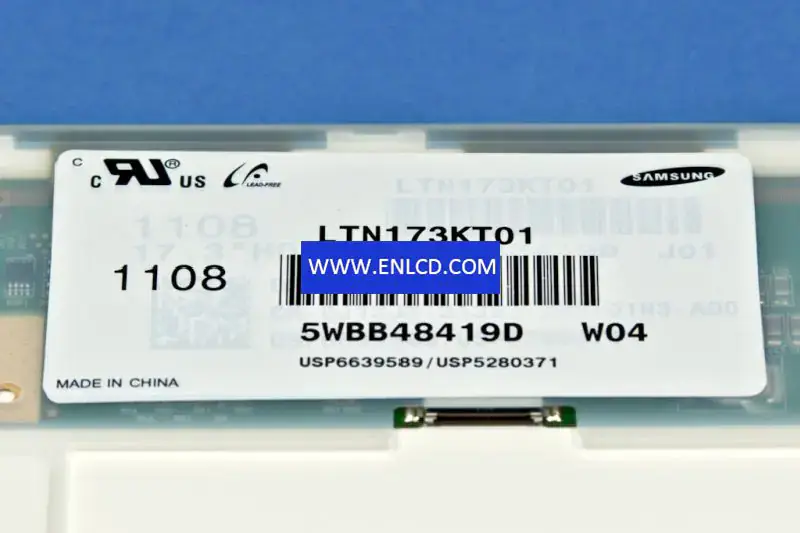 LTN173KT01-W04 Samsung LCD panel replacement