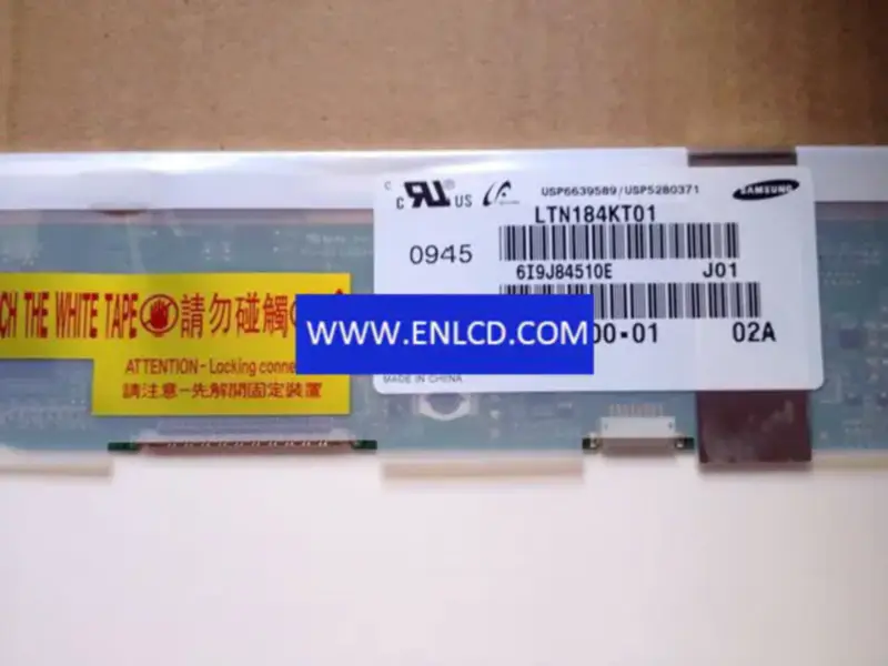 Remplacement du panneau LCD Samsung LTN184KT01-J01