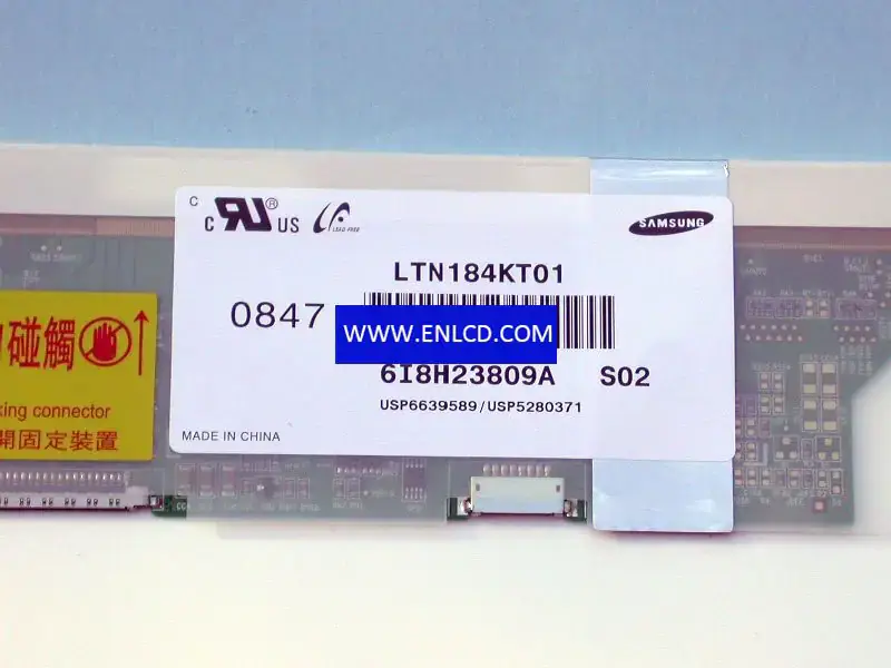 LTN184KT01-S02 Vervanging van het LCD-paneel van Samsung