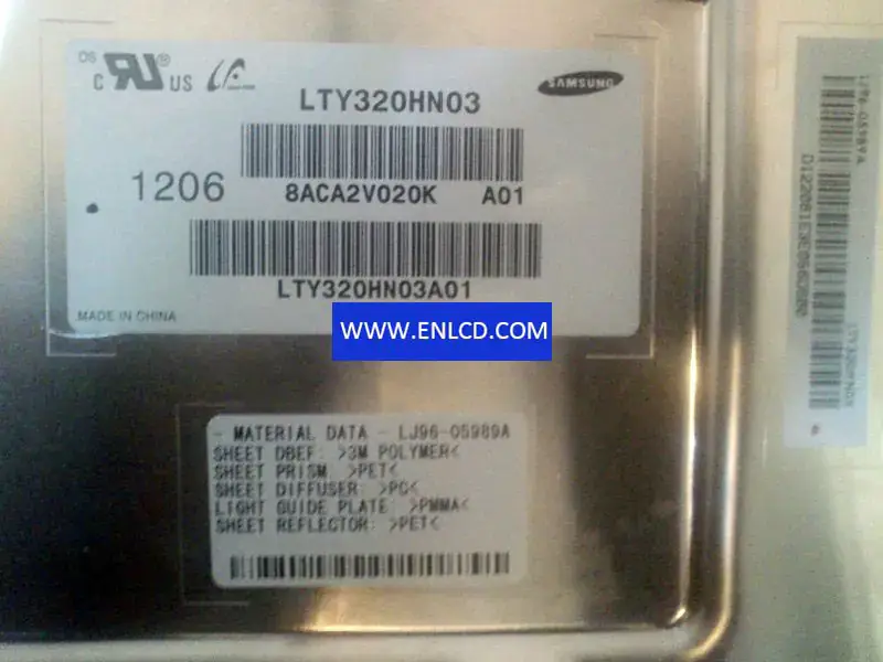 Substituição do painel LCD LTY320HN03 Samsung