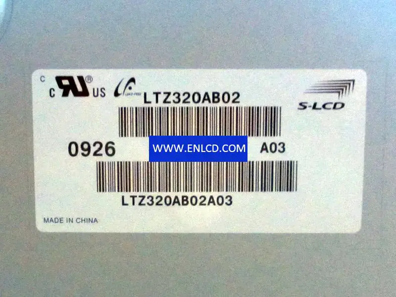 Substituição do painel LCD LTZ320AB02 Samsung