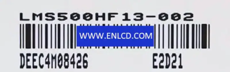 LMS500HF13-002 Sostituzione del pannello LCD Samsung