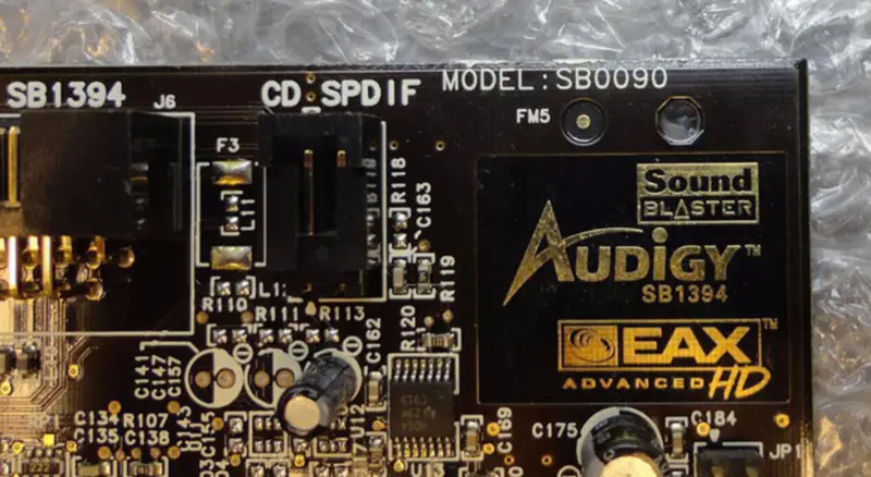 Creative Sound Blaster Audigy SB0090 5.1 Channel PCI Sound Card