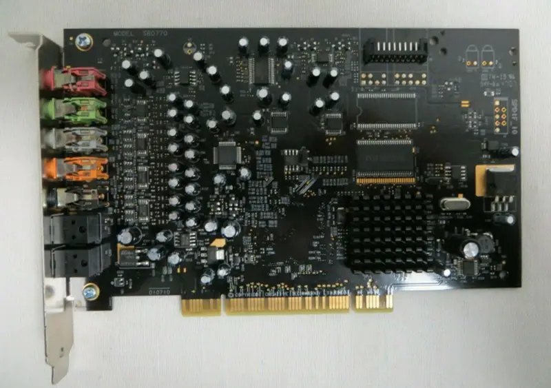 Creative SB0770 Sound Blaster X-Fi Xtreme Music PCI Sound Card 7.1 Channel