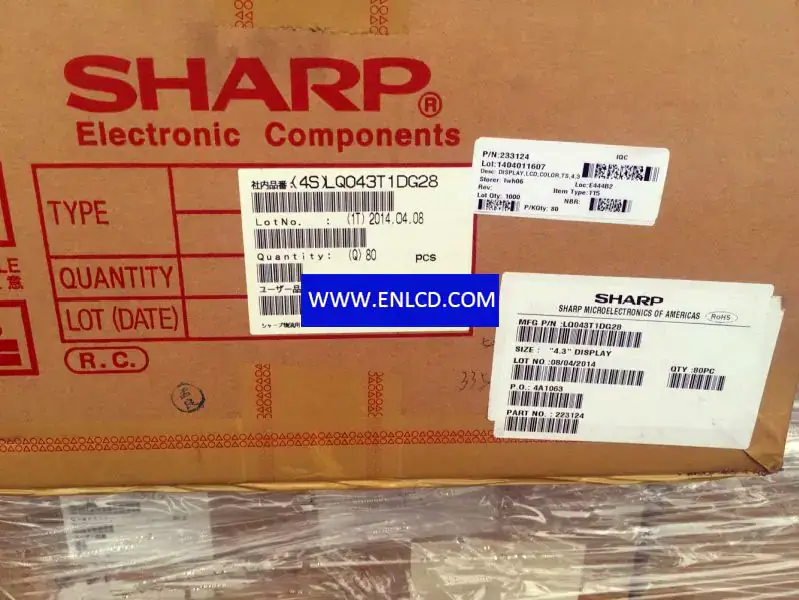 Sharp LQ043T1DG28 LCD